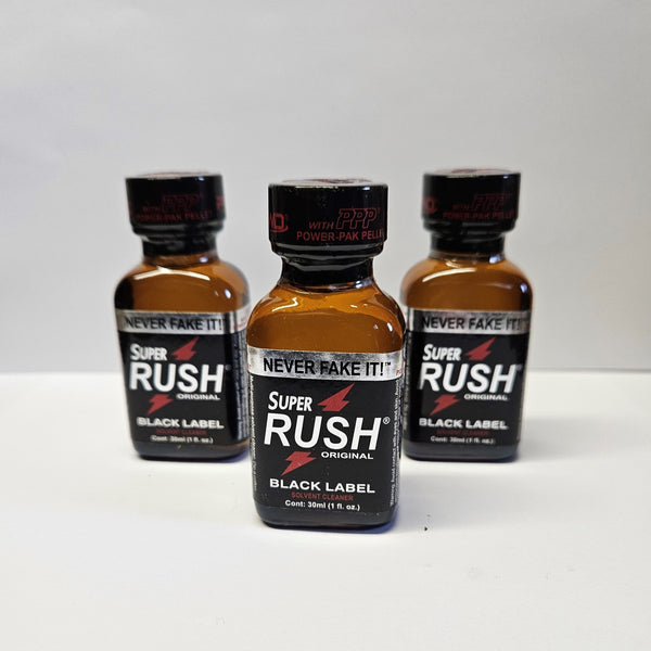 Super Rush Black 30mil 3 pack