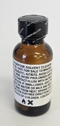 English 30 mil cleaning solvent