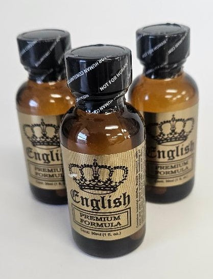 English Premium 30 mil cleaning solvent 3 pack