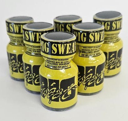 Pig Sweat 10 mil cleaning solvent 6 pack