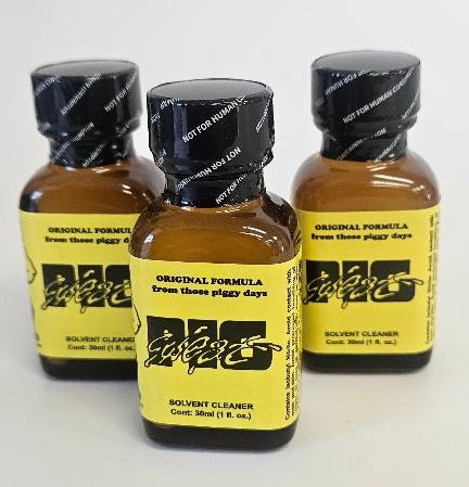 Pig Sweat 30 mil cleaning solvent 3 pack
