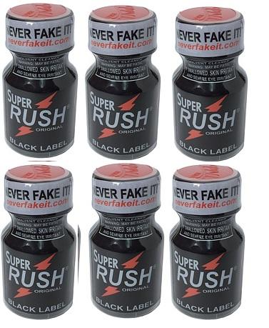 Super Rush Black 10ml bottle 6 pack (Copy)